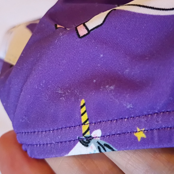Hanna Andersson Purple Unicorn Swimsuit - Picture 5 of 5
